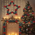 Sparkling Christmas Tinsel Garland – 179.83 cm | Festive Metallic Twist Decoration