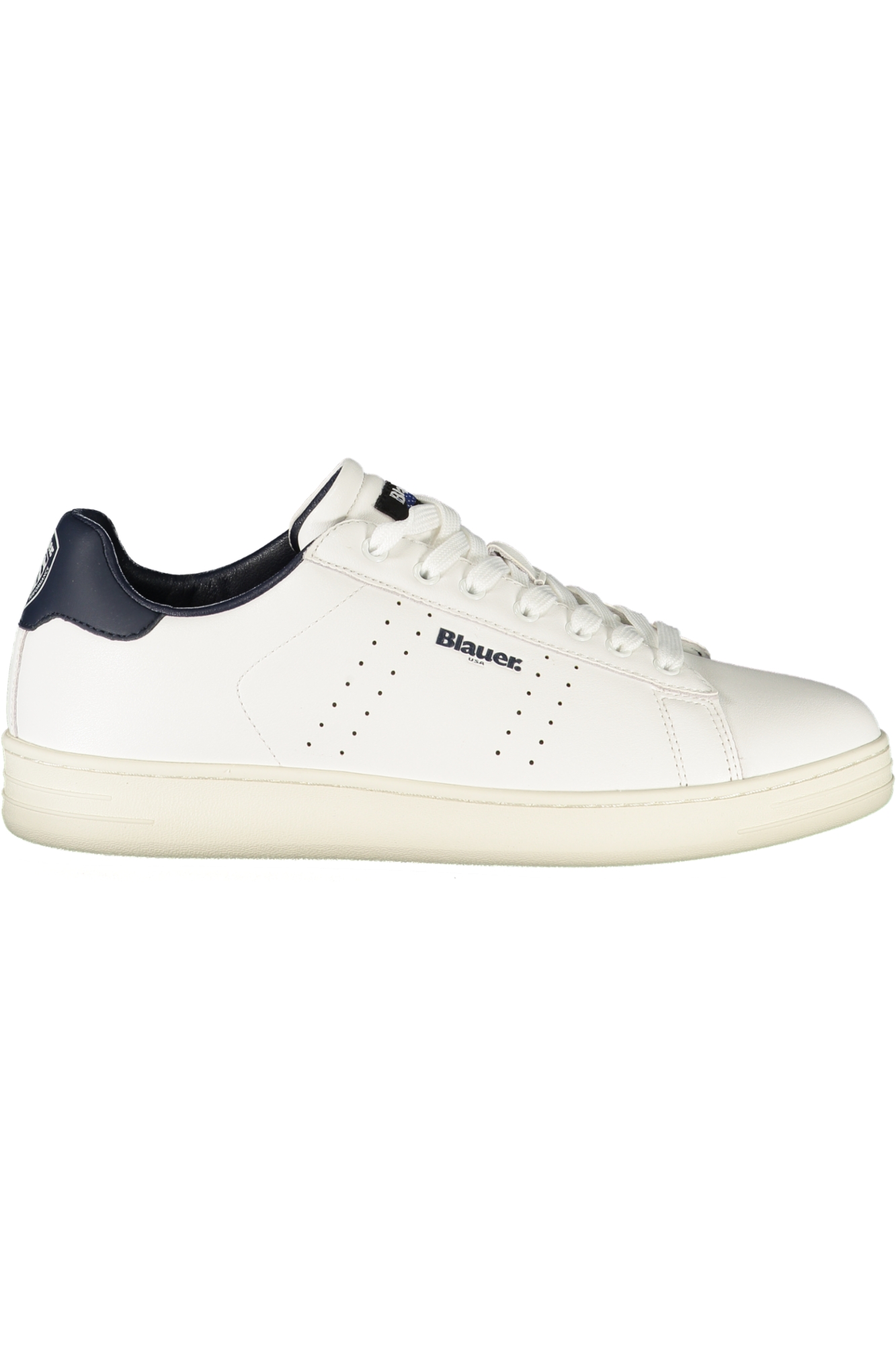 BLAUER MEN’S WHITE SPORTS SHOES