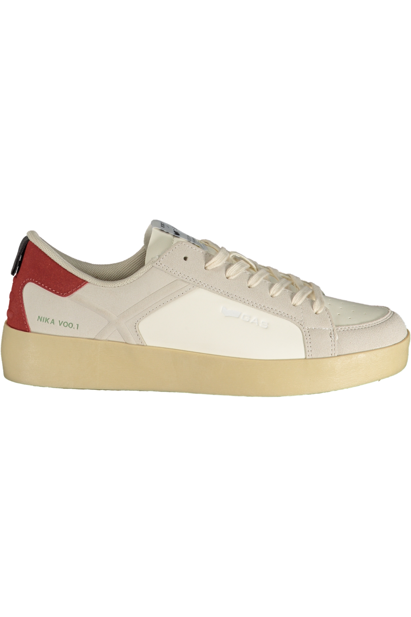 GAS MEN’S WHITE SPORTS FOOTWEAR