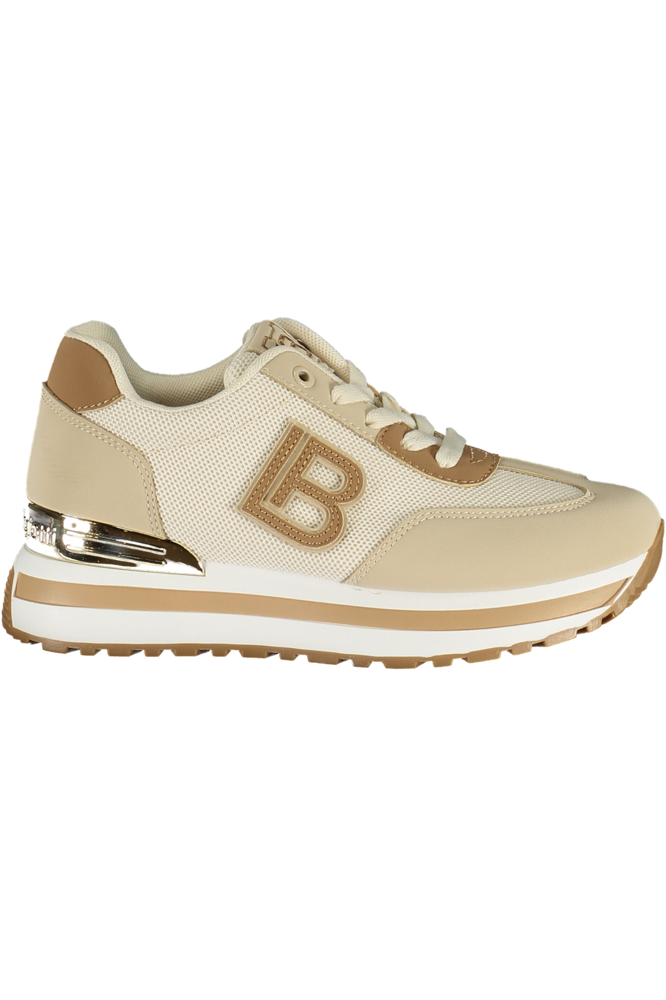 LAURA BIAGIOTTI WOMEN’S BEIGE SPORTS SHOES