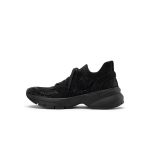 Rhinestone Mesh Knit Chunky Platform Sneakers – Breathable Athletic Work Shoes