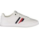 TOMMY HILFIGER MEN’S WHITE SPORTS SHOES