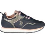 US POLO ASSN. BLUE SPORTS SHOES FOR CHILDREN