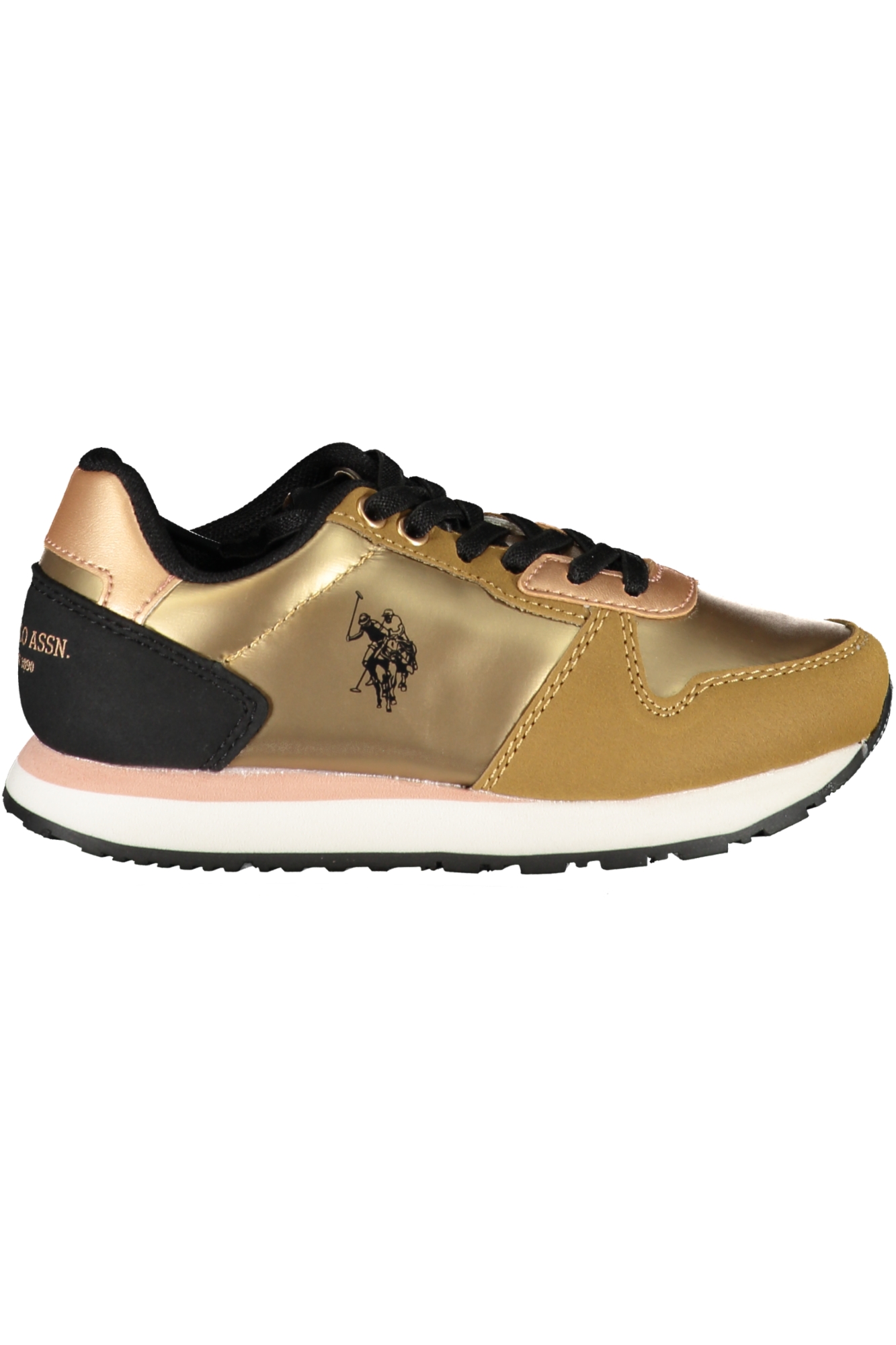 US POLO ASSN. GOLD CHILDREN’S SPORTS SHOES