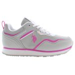 US POLO ASSN. GIRLS’ GRAY SPORTS FOOTWEAR