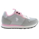 US POLO ASSN. GIRLS’ GRAY SPORTS FOOTWEAR