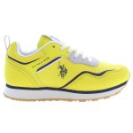 US POLO ASSN. CHILDREN’S YELLOW SPORTS FOOTWEAR