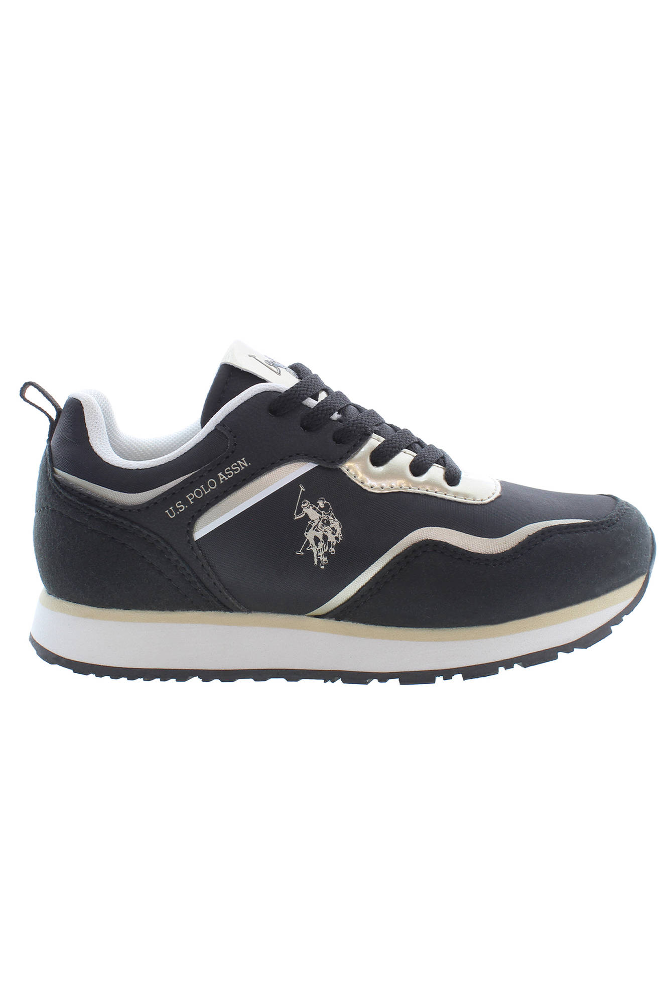 US POLO ASSN. CHILDREN’S BLACK SPORTS FOOTWEAR