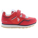 US POLO ASSN. KIDS’ RED SPORTS FOOTWEAR