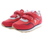 US POLO ASSN. KIDS’ RED SPORTS FOOTWEAR