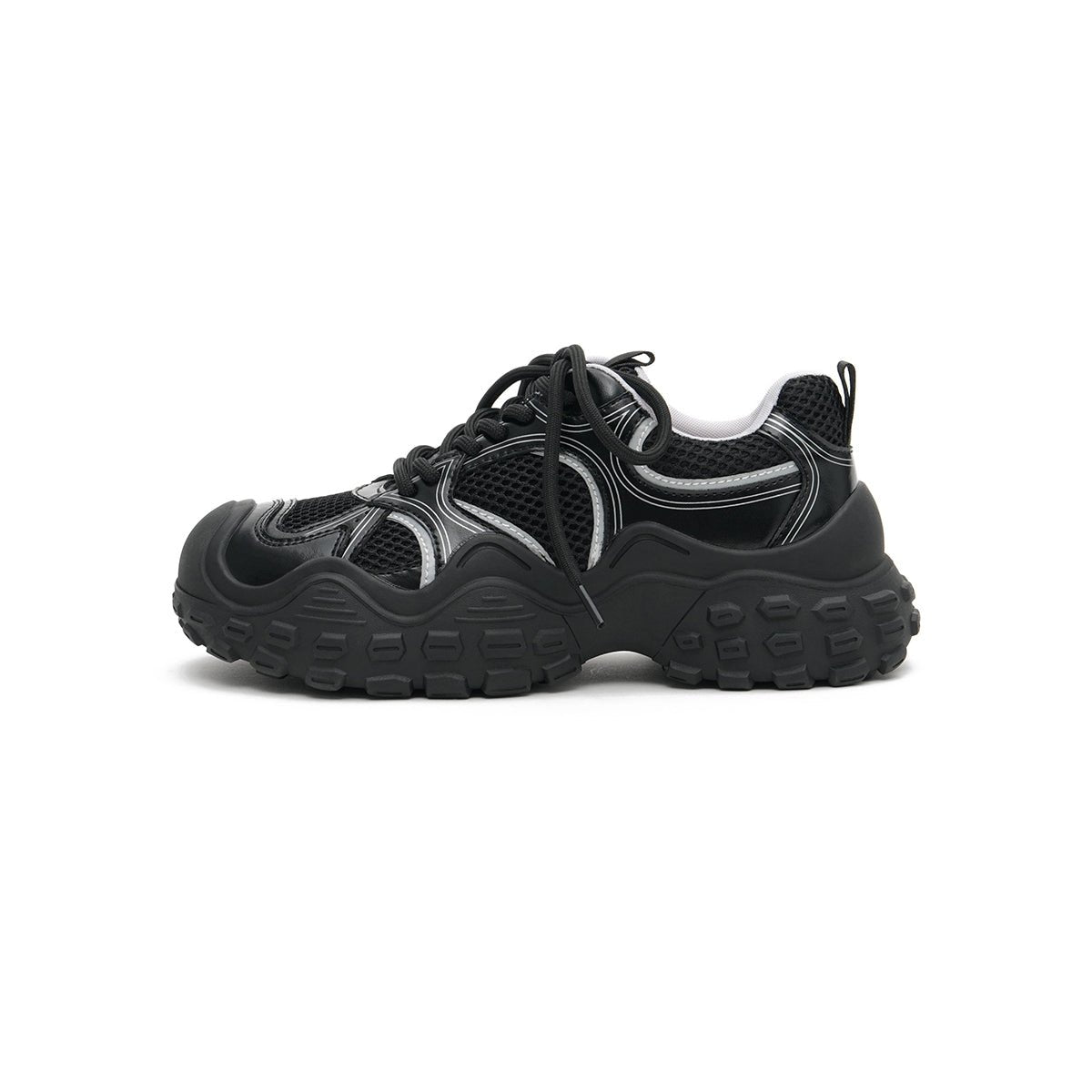 Women’s Chunky Breathable Running Shoes – Wavy All-Terrain Trainers