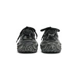 Women’s Distressed Chunky Platform Sneakers – Caged Lace-Up Trainers