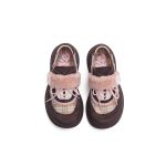 Women’s Plaid Fleece-Lined Chunky Sneakers – Sherpa Strap Lace-Up Shoes