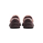 Women’s Plaid Fleece-Lined Chunky Sneakers – Sherpa Strap Lace-Up Shoes