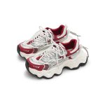 Women’s Wave Platform Sports Sneakers – Breathable Chunky Trainers